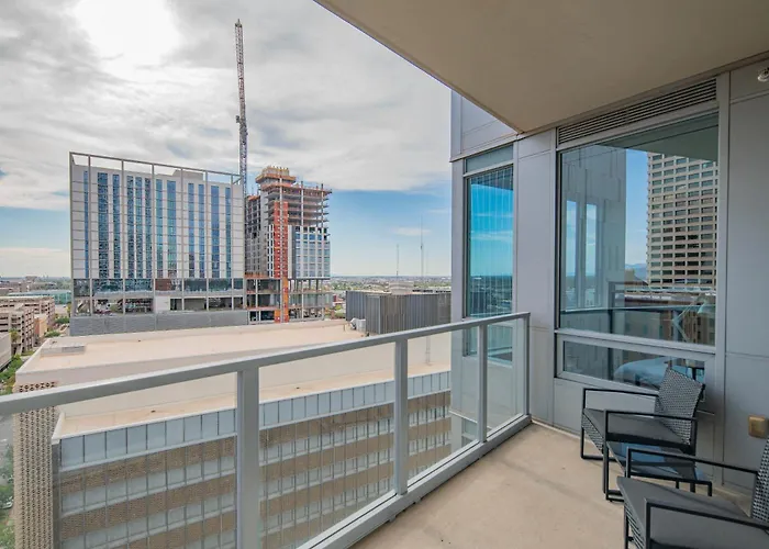 Sleek Downtown Phx High-rise Views & Am Apartamento